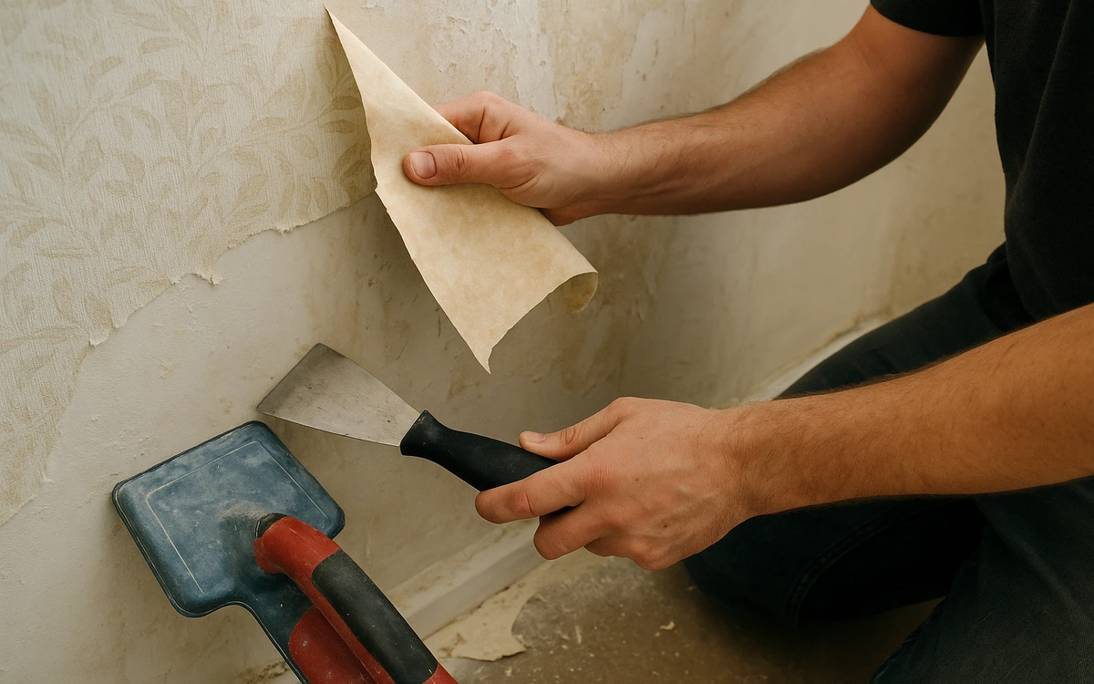 Wallpaper removal contractor